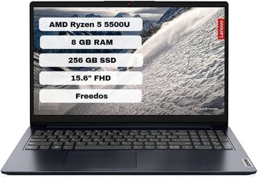 laptop stand: Yeni Lenovo 15.6 ", AMD Ryzen 5, 256 GB, Ödənişli çatdırılma, Pulsuz çatdırılma, Rayonlara çatdırılma