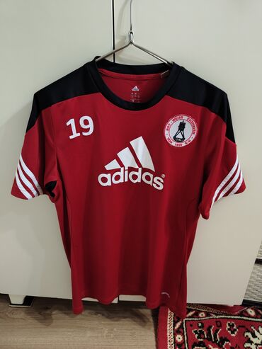 королевский боб для похудения оригинал и подделка: Futbolka, Adidas, L (EU 40), rəng - Qırmızı
