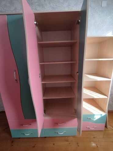 Dolablar: Dolablar yaxşı vəziyyətdədir. Ölçüləri aşağıdakı kimidir Kiçik - — 2