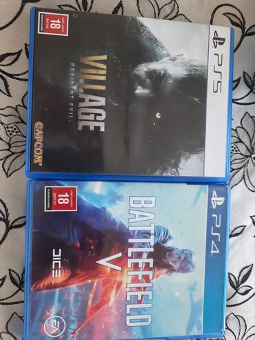 gta 5 diski satilir: PlayStation 5 üçün Resident Evil Village və PlayStation 4 üçün