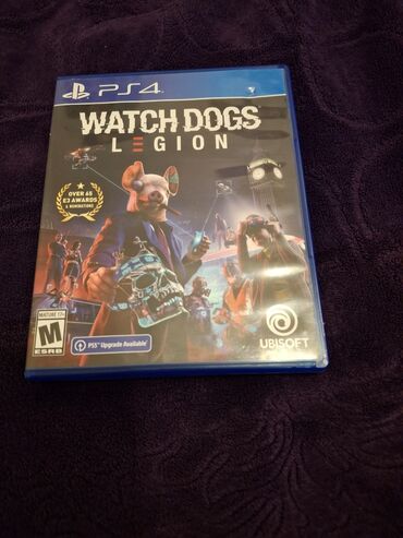 Oyun diskləri və kartricləri: Ps4 üçün watch dogs legion oyun bir defe işlenib baha alınıb barter