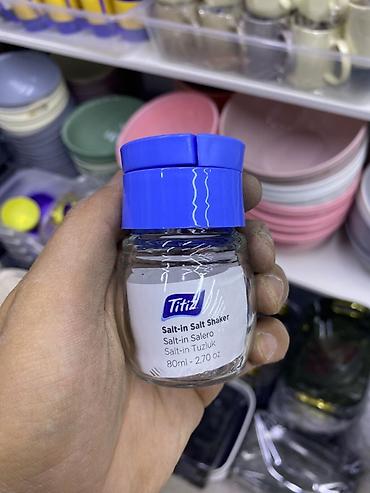 Солонка Titiz Salt‑in (80 мл / 2.70 oz) - Компактная стеклянная колба