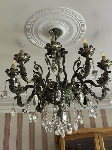 Çilçıraqlar: Çılçıraq, 6 lampa, Xrustal