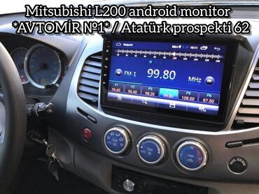 mitsubishi l200 aksesuarları: Mitsubishi l200 android monitor bundan başqa hər növ avtomobi̇l