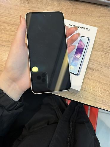 Samsung Galaxy A55 5G, цвет белый. Особенности и характеристики: -