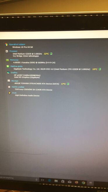 Desktop računari i radne stanice: Desktop 100% ispravan jak i stabilan idealan za cnc masine na lalafo.rs — 9 Desktop računari i radne stanice: Desktop 100% ispravan jak i stabilan idealan za cnc masine — 9