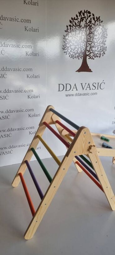 Ostali dečiji nameštaj: Penjalica za Decu komplet model 1 xxl model Ekskluzivne Ručno — 11