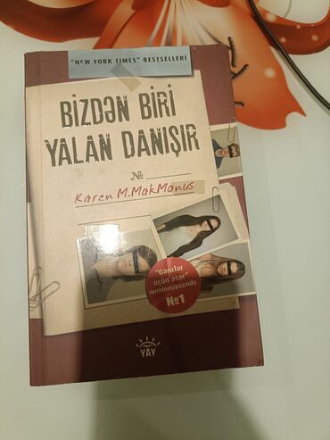 Книги, журналы, CD, DVD: 10AZN
maraqlı kitabdır 
tövsiyyə edirəm