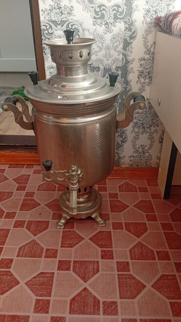 Маслобойки: Б/у Дровяной Самовар, 8 л, Платная доставка
