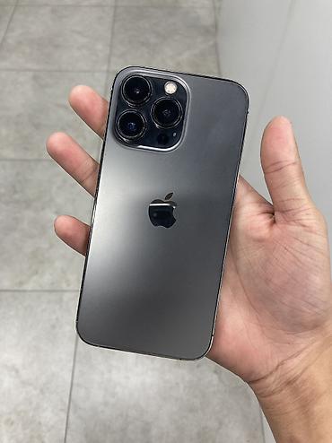 apple 5s iphone: IPhone 13 Pro, Б/у, 256 ГБ, Графит, Чехол, 89 % — 1