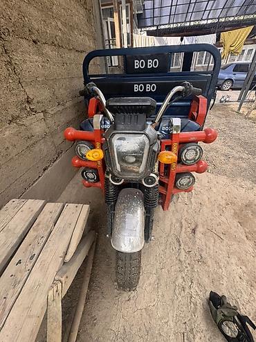 мото 300: Грузовой трёхколёсный электроскутер BOBO Motors - Тип: электрический — 1