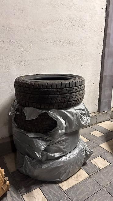 шина 2155017: Комплект зимних шин размером 215/55 R17. Б/У(почти новые) — 3