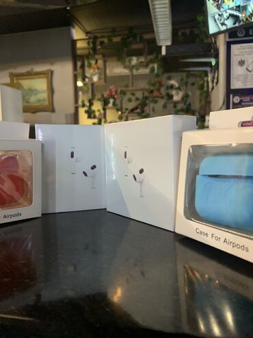Аудиотехника: Airpods 3 серия Премиум качества ( в подарок чехол ) Доставка по at lalafo.kg Аудиотехника: Airpods 3 серия Премиум качества ( в подарок чехол ) Доставка по