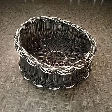 Продажа кошек: Плетеная лежанка для кошек, выполненная в форме головы кошки с ушками — 8