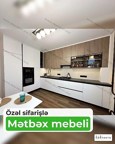 Sifarişlə mətbəx dəsti, MDF
