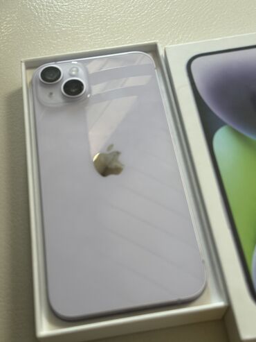 Apple iPhone: IPhone 14 Plus, Новый, 128 ГБ, Розовый, Кабель, Коробка, 100 %