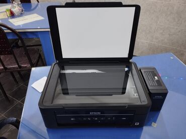 ▪️Rəngli «EPSON L386» printer satılır İşlək vəziyyətdədir. Çox az