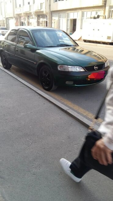 Opel: Opel Vectra B sedan - Kuzov: 4 qapılı sedan, tünd yaşıl rəng - — 9