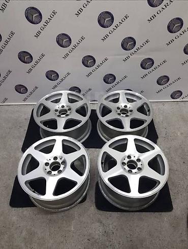 Диски: Литые Диски R 17 Mercedes-Benz, Комплект, отверстий - 4, Б/у — 4