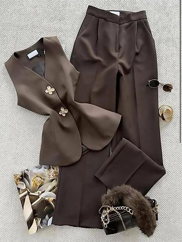 Kompleti: Ženski elegantni komplet – prsluk i pantalone - Dvodijelni set — 10