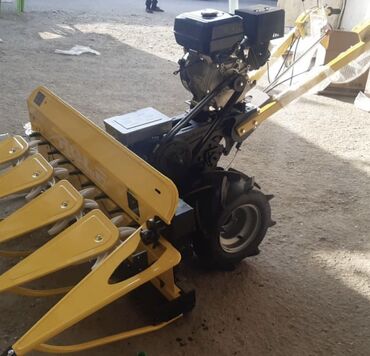 Дизельные мотоблоки: Мотоблок с бензиновым двигателем, предназначенный для обработки — 16