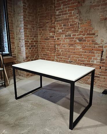 Компьютерные столы: Письменный/рабочий стол в современном стиле лофт. - Размеры: длина — 16