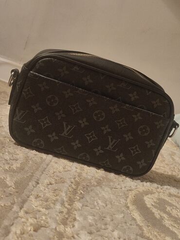 купить рюкзак школьный: Барсетка, Louis Vuitton, Материалы: Жасалма булгаары, Колдонулган