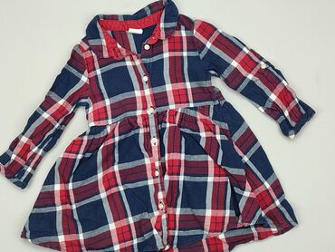 sukienko marynarka biala: Sukienka, H&M, 9-12 m, stan - Dobry