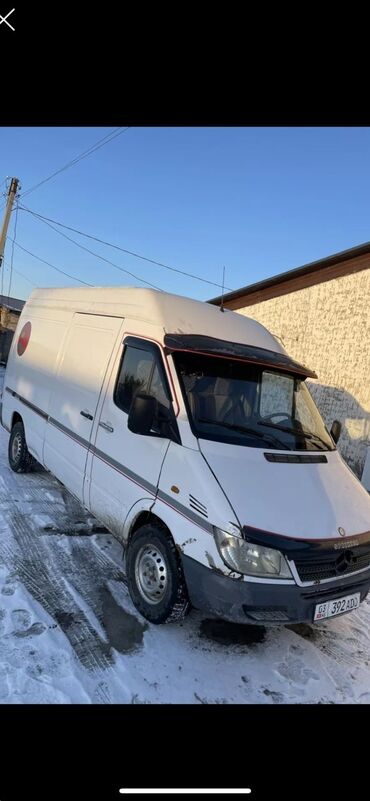 меняю на дом: Mercedes-Benz Спринтер: 2002 г., 2.2 л, Механика, Дизель, Фургон