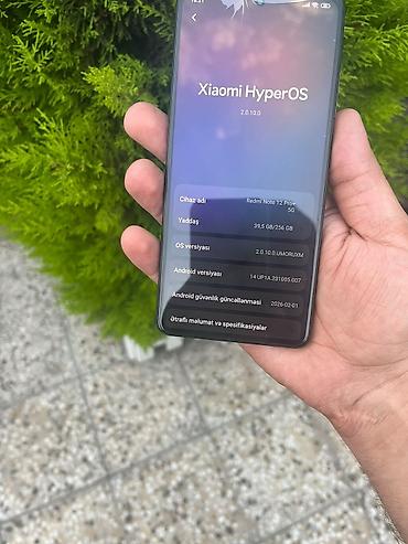 playstation 2 satilir: Redmi Note 12 Pro+, 256 ГБ, цвет - Черный, Отпечаток пальца — 1