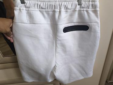 бел: Эркектердин шортасы, XL, Nike, Жаңы, түсү - Ак, Акылуу жеткирүү — 1