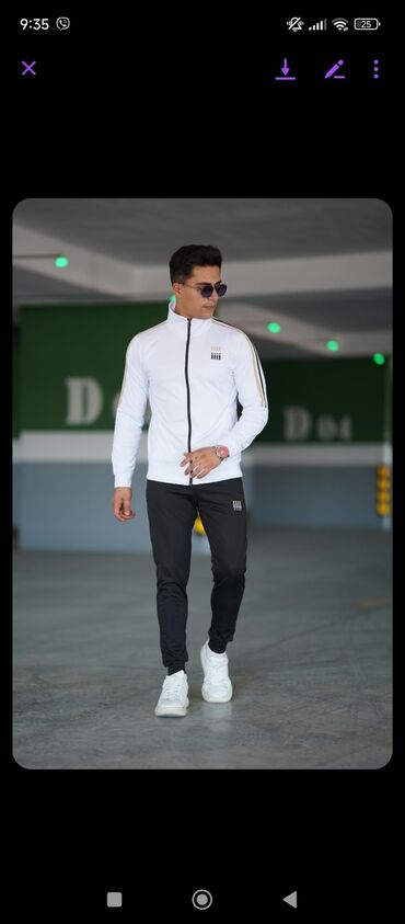 Trenerke: Komplet, 2XL (EU 56), Likra — 3