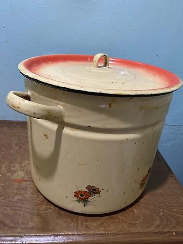 Наборы посуды: Чугунный казан Описание: - Чугунный казан полусферической формы с — 7