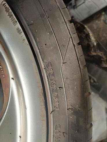 Шины: Летние шины 215/45 R17 - Размер: 215/45 R17 - Индекс — 3