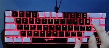 Настольные ПК и комплектующие: HYSG kompakt mexaniki klaviatura - 65% layout – ox düymələri və — 3
