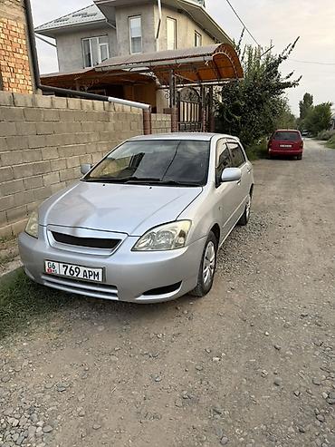 полик 5 д: Toyota Allex: 2003 г., 1.5 л, Автомат, Бензин, Хэтчбэк — 8