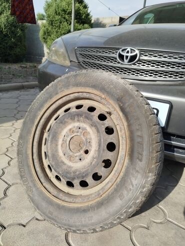 зимние шины матиз цена: Дөңгөлөктөр монтажда 205 / R 15, Кыш, Колдонулган, Камдык, Жеңил унаалар, Темир, тешиктери - 5