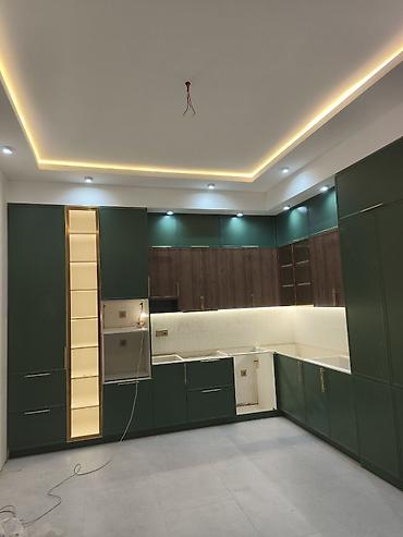 sotka supurge: Mebel dizayn və quraşdırma xidməti - Mətbəx mebeli: L formalı — 1