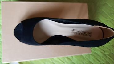 foot patch: Туфли с открытым носом Patrizia Rigotti, новые, замша, размер 39-39,5 — 3