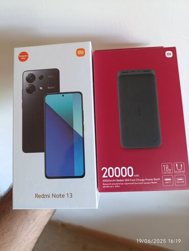 azercell sim: Xiaomi Redmi Note 13, 512 GB, rəng - Qara, 
 Zəmanət, Sensor, Barmaq izi