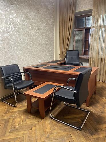 masaüstü ofis seti: TƏCILI!!!! ‼️‼️ Çox keyfiyyətli Ofis kabinet mebel dəsti Tərkibi: - — 1