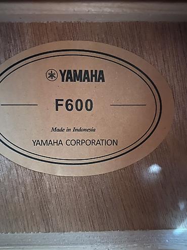 Музыкальные инструменты: Акустическая гитара Yamaha F600 - Тип: акустическая шестиструнная — 4