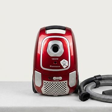 Пылесос Hansson, 1800W Сила всасывания 320W БУ, отличном состоянии
