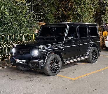 новый гелик: Mercedes-Benz G-Class: 2001 г., 5 л, Автомат, Газ, Внедорожник — 1