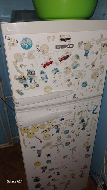 Кухонные вытяжки: Б/у 2 двери Beko Холодильник Продажа, цвет - Белый