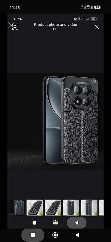 Техника и электроника: Xiaomi redmi note 15 pro Məhsul: Smartfon üçün qoruyucu keysl - — 1