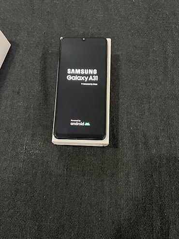 samsung netbook: Samsung Galaxy A31, 128 GB, rəng - Qara, Sənədlərlə — 4