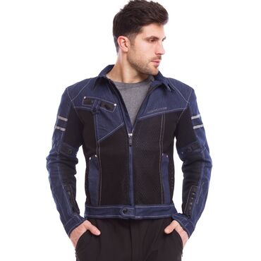 Куртки: Мужская куртка, 2XS (EU 32), 2XL (EU 44), Новый, цвет - Синий, Самовывоз