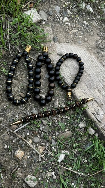 Təsbehlər: Əl işı təsbeh və aksessuarlar dəsti Məhsul təsviri: - Tünd rəngli — 4