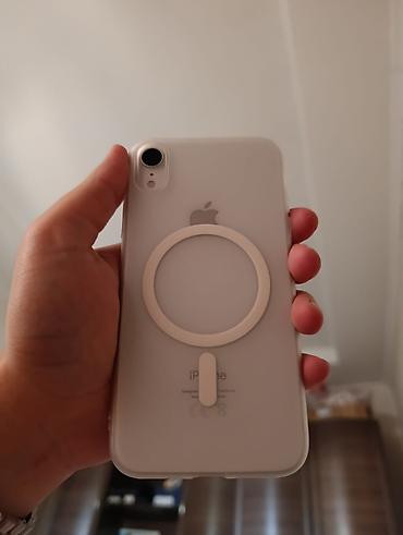 14 pro 256: IPhone Xr, Б/у, 128 ГБ, Белый, Зарядное устройство, Защитное стекло, Чехол, 100 % — 3